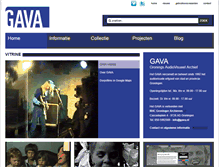 Tablet Screenshot of gava.nl
